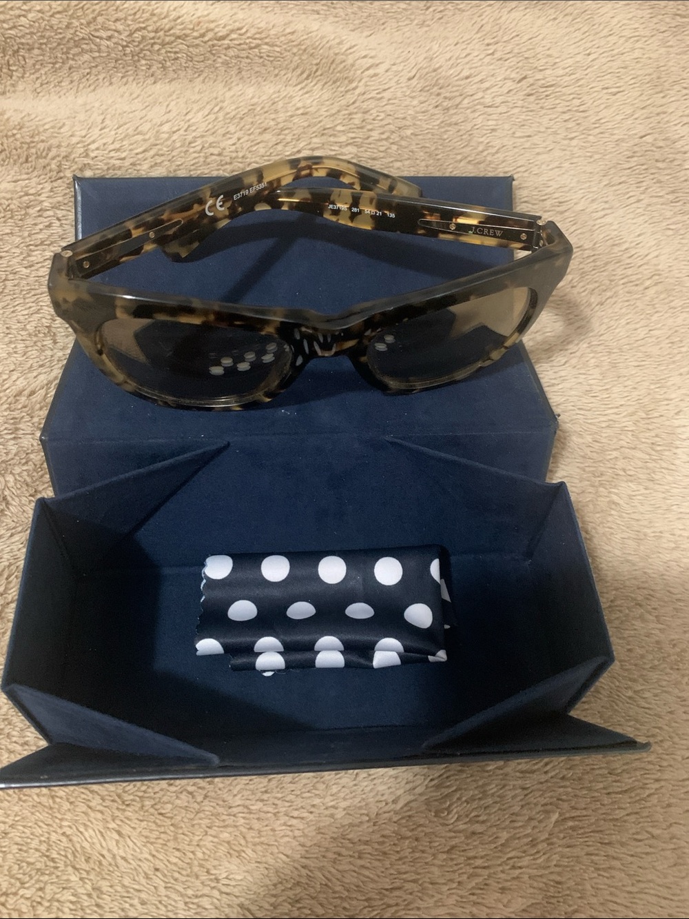 Tortoiseshell Round Sunglasses - Brown Mirror Lenses